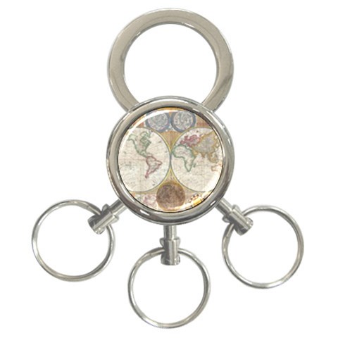 1794 World Map 3 Front
