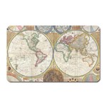 1794 World Map Magnet (Rectangular)