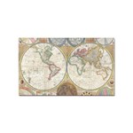 1794 World Map Sticker 10 Pack (Rectangle)