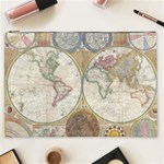 1794 World Map Cosmetic Bag (XXL)