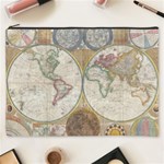 1794 World Map Cosmetic Bag (XXXL)