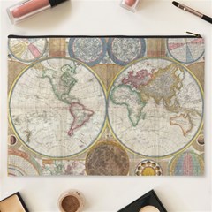 1794 World Map Cosmetic Bag (XXXL) from ArtsNow.com Back