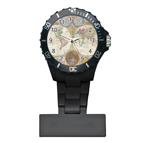 1794 World Map Nurses Watch from ArtsNow.com Front