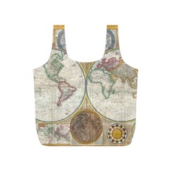 1794 World Map Reusable Bag (S) from ArtsNow.com Back