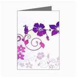 Floral Garden Mini Greeting Card
