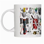 Medieval Mash Up White Coffee Mug