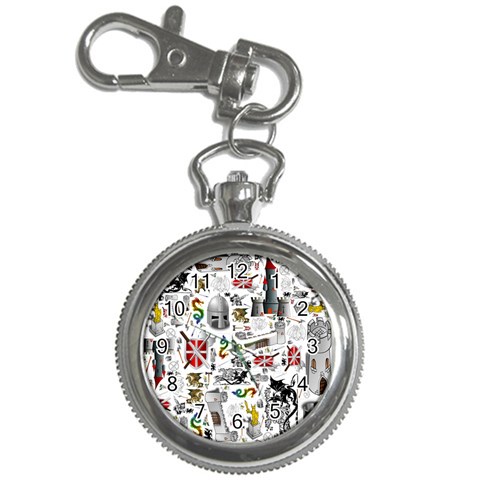 Medieval Mash Up Key Chain Watch from ArtsNow.com Front