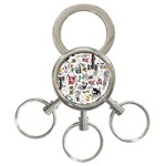 Medieval Mash Up 3-Ring Key Chain