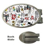 Medieval Mash Up Money Clip (Oval)