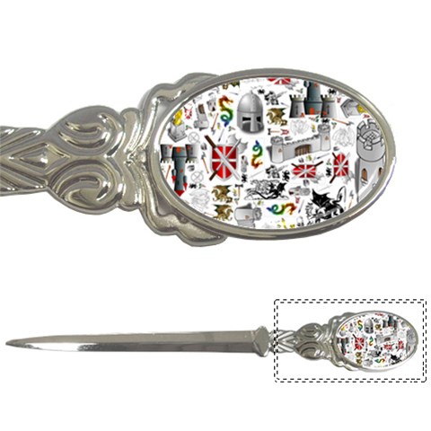 Medieval Mash Up Letter Opener from ArtsNow.com Front