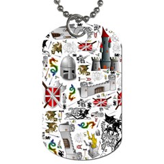 Medieval Mash Up Dog Tag (Two Front