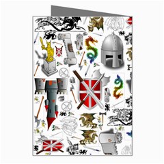 Medieval Mash Up Greeting Card from ArtsNow.com Right