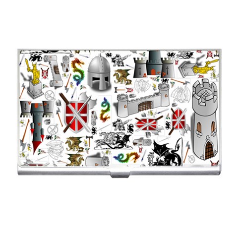 Medieval Mash Up Business Card Holder from ArtsNow.com Front