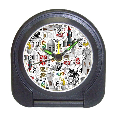 Medieval Mash Up Desk Alarm Clock from ArtsNow.com Front