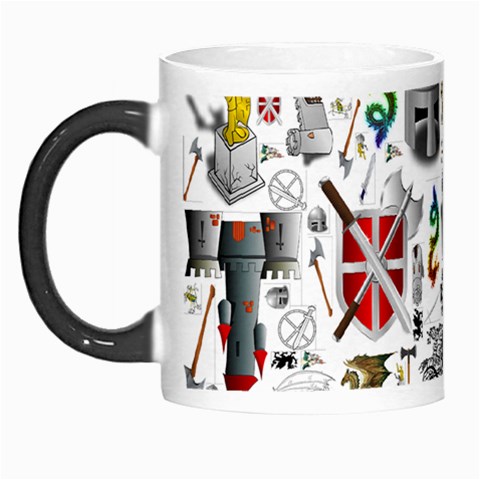 Medieval Mash Up Morph Mug from ArtsNow.com Left