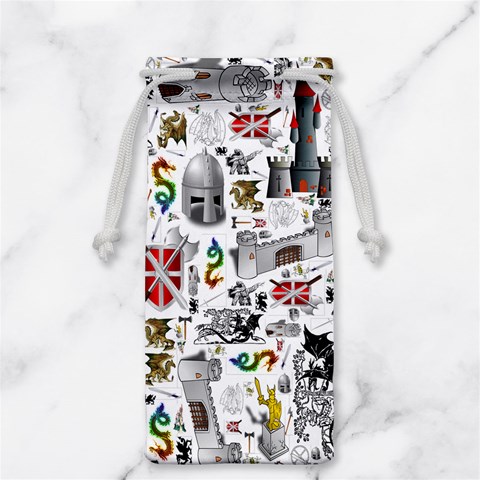 Medieval Mash Up Jewelry Bag from ArtsNow.com Front