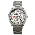 Medieval Mash Up Sport Metal Watch