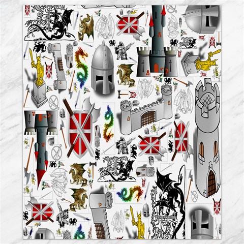 Medieval Mash Up Canvas 8  x 10  (Unframed) from ArtsNow.com 8.15 x9.66  Canvas - 1