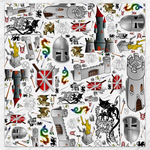 Medieval Mash Up Canvas 16  x 16  (Unframed) from ArtsNow.com 15.2 x15.41  Canvas - 1