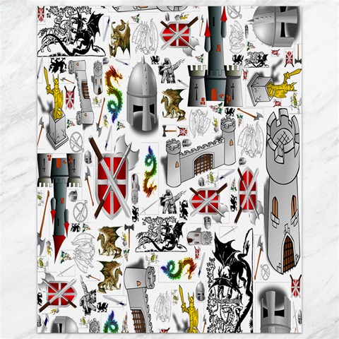 Medieval Mash Up Canvas 16  x 20  (Unframed) from ArtsNow.com 15.75 x19.29  Canvas - 1