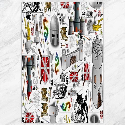 Medieval Mash Up Canvas 20  x 30  (Unframed) from ArtsNow.com 19.62 x28.9  Canvas - 1