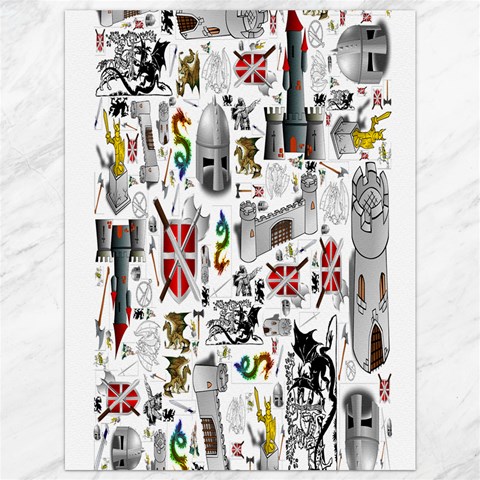 Medieval Mash Up Canvas 36  x 48  (Unframed) from ArtsNow.com 35.26 x46.15  Canvas - 1