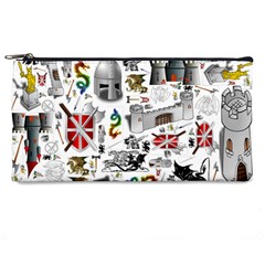 Medieval Mash Up Pencil Case from ArtsNow.com Front