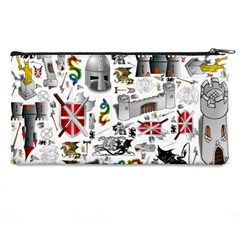 Medieval Mash Up Pencil Case from ArtsNow.com Back