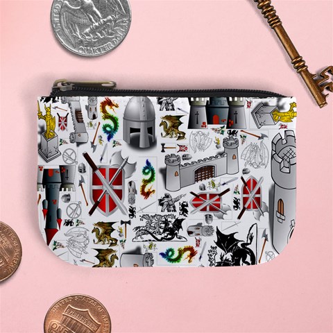 Medieval Mash Up Coin Change Purse from ArtsNow.com Front