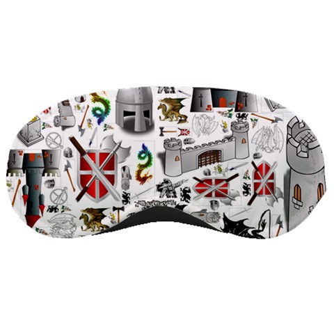 Medieval Mash Up Sleeping Mask from ArtsNow.com Front