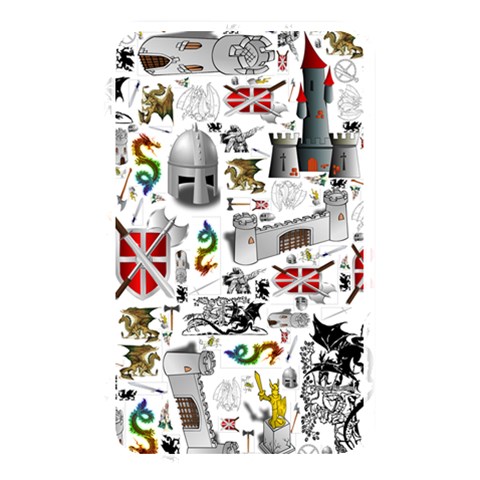 Medieval Mash Up Memory Card Reader (Rectangular) from ArtsNow.com Front