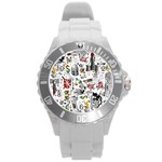 Medieval Mash Up Plastic Sport Watch (Large)