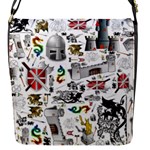 Medieval Mash Up Flap Closure Messenger Bag (Small)