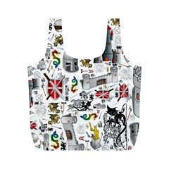 Medieval Mash Up Reusable Bag (M) from ArtsNow.com Front