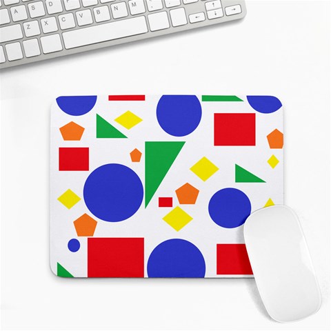 Random Geometrics Small Mouse Pad (Rectangle) from ArtsNow.com Front