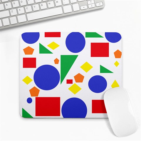 Random Geometrics Large Mouse Pad (Rectangle) from ArtsNow.com Front