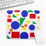 Random Geometrics Large Mouse Pad (Rectangle)