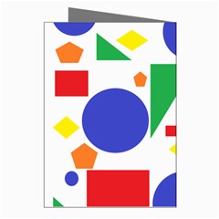 Random Geometrics Greeting Card (8 Pack) from ArtsNow.com Right