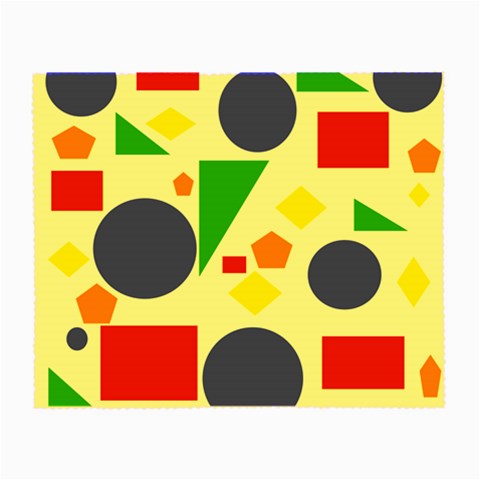 Random Geometrics Glasses Cloth (Small) from ArtsNow.com Front