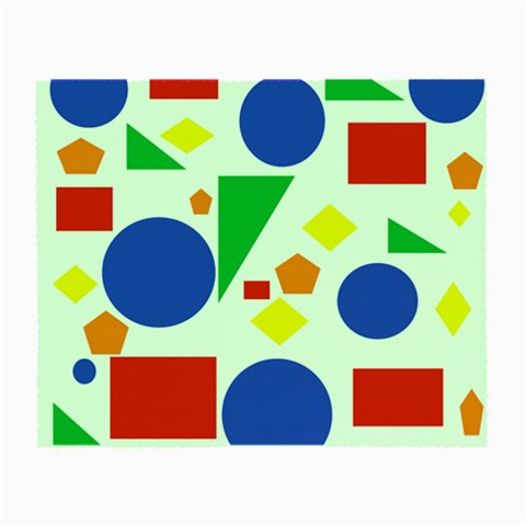 Random Geometrics Glasses Cloth (Small) from ArtsNow.com Front