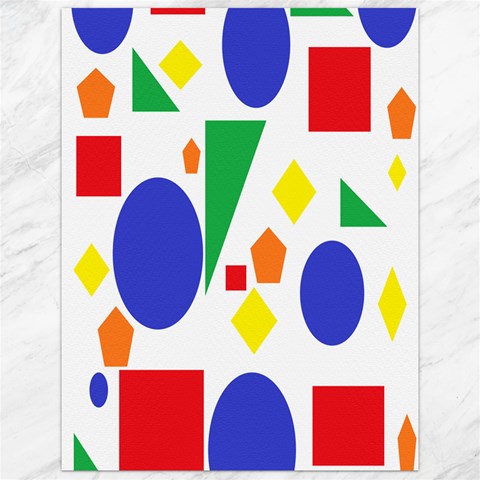 Random Geometrics Canvas 12  x 16  (Unframed) from ArtsNow.com 11.86 x15.41  Canvas - 1