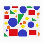 Random Geometrics Glasses Cloth (Small, Two Sided)