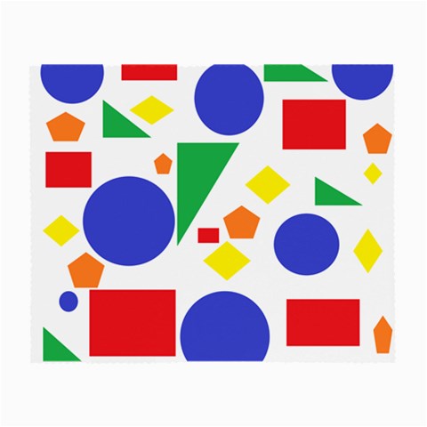 Random Geometrics Glasses Cloth (Small, Two Sided) from ArtsNow.com Back
