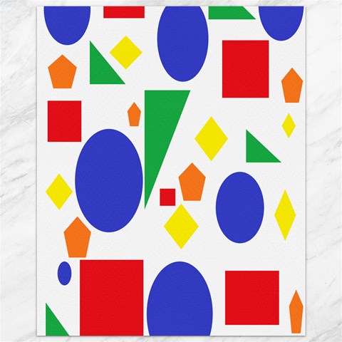 Random Geometrics Canvas 11  x 14  (Unframed) from ArtsNow.com 10.95 x13.48  Canvas - 1