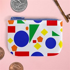 Random Geometrics Coin Change Purse from ArtsNow.com Front