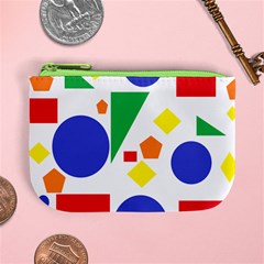 Random Geometrics Coin Change Purse from ArtsNow.com Front