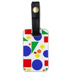 Random Geometrics Luggage Tag (One Side)