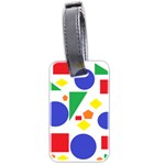 Random Geometrics Luggage Tag (Two Sides)