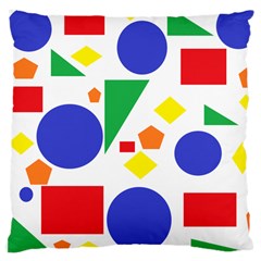 Random Geometrics Large Cushion Case (Two Sided)  from ArtsNow.com Front