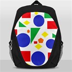 Random Geometrics Backpack Bag